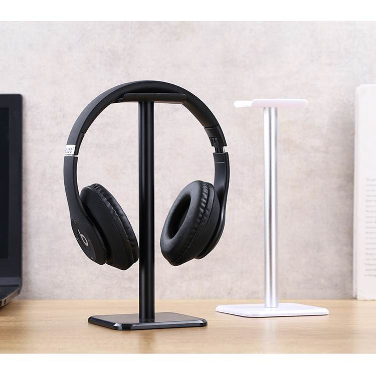 Alloy Headphone Stand Holder Rack Support Gamer Headset Stand Aluminum  Black Bluetooth Earphone Hanger PC Gaming Accessories