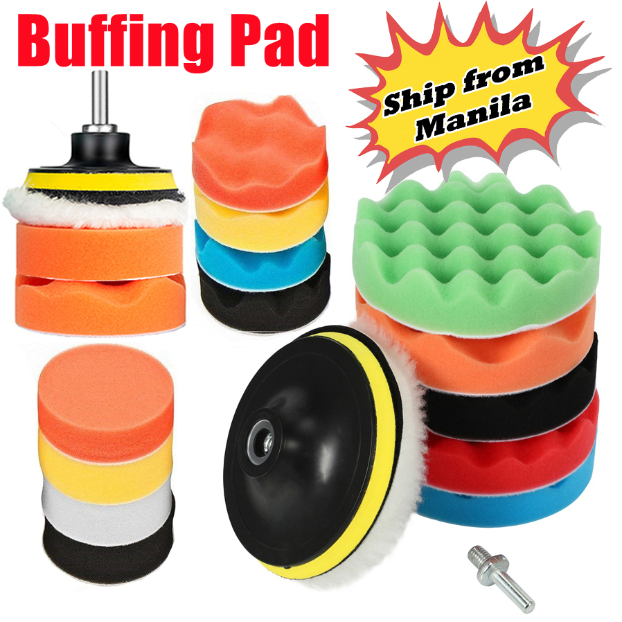 11/8/5PCS Car Drill Foam Buffing Polishing Pads For Car Polishing and ...