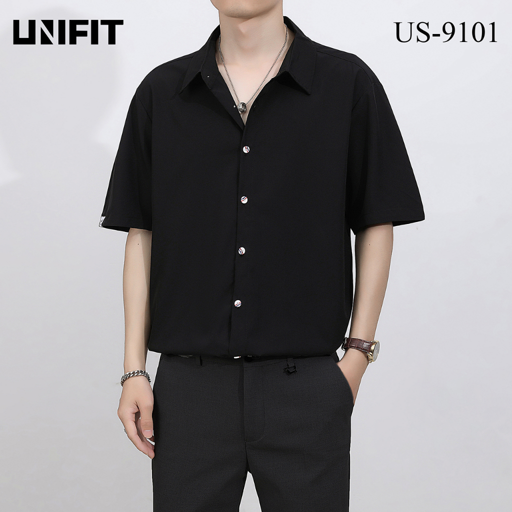 UNIFIT Men's Polo Shirts Sleeve Summer Casual Fashion US-9101 | Shopee ...