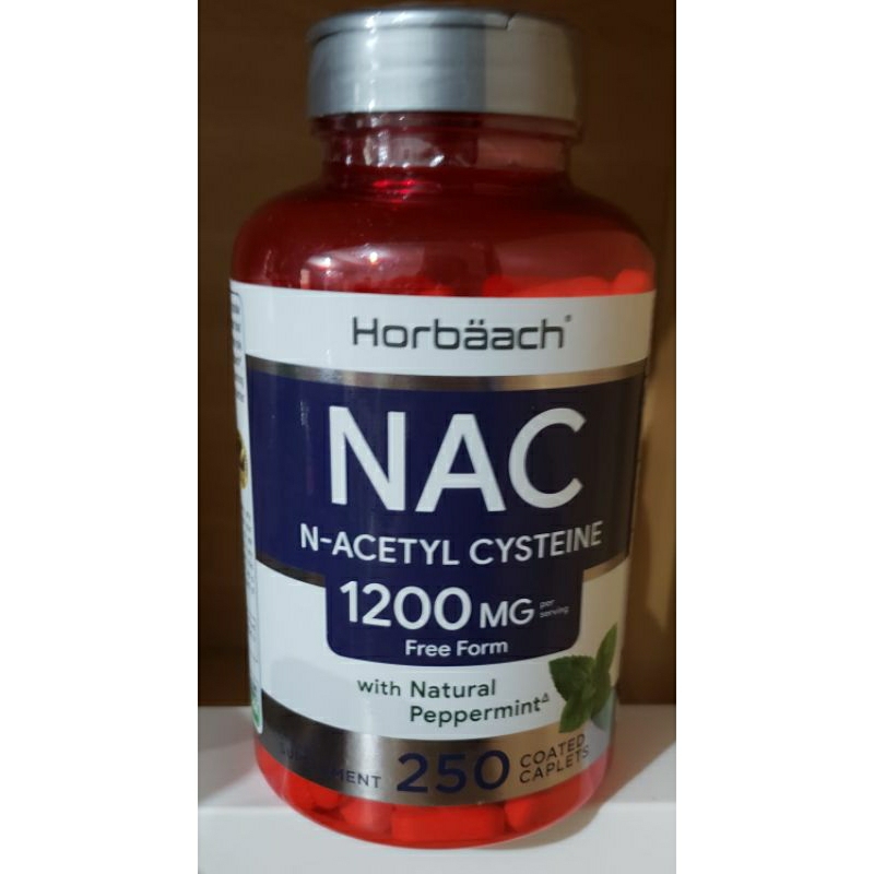 NAC N-acetyl Cysteine 600mg per caplet (1200mg per 2 caplets) Natural ...