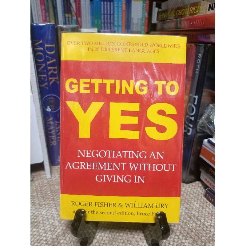 GETTING TO YES by ROGER FISHER & WILLIAM URY | Shopee Philippines