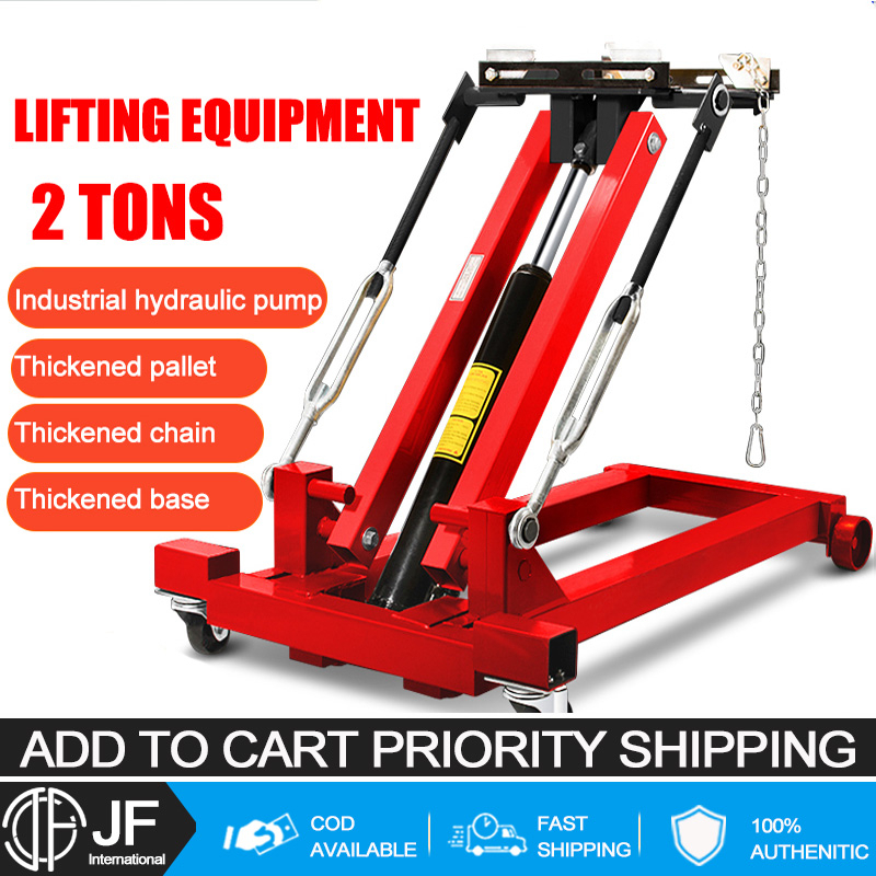 Heavy duty Lifting Equipment 2Ton Hydraulic crane Engine Lifting Crane