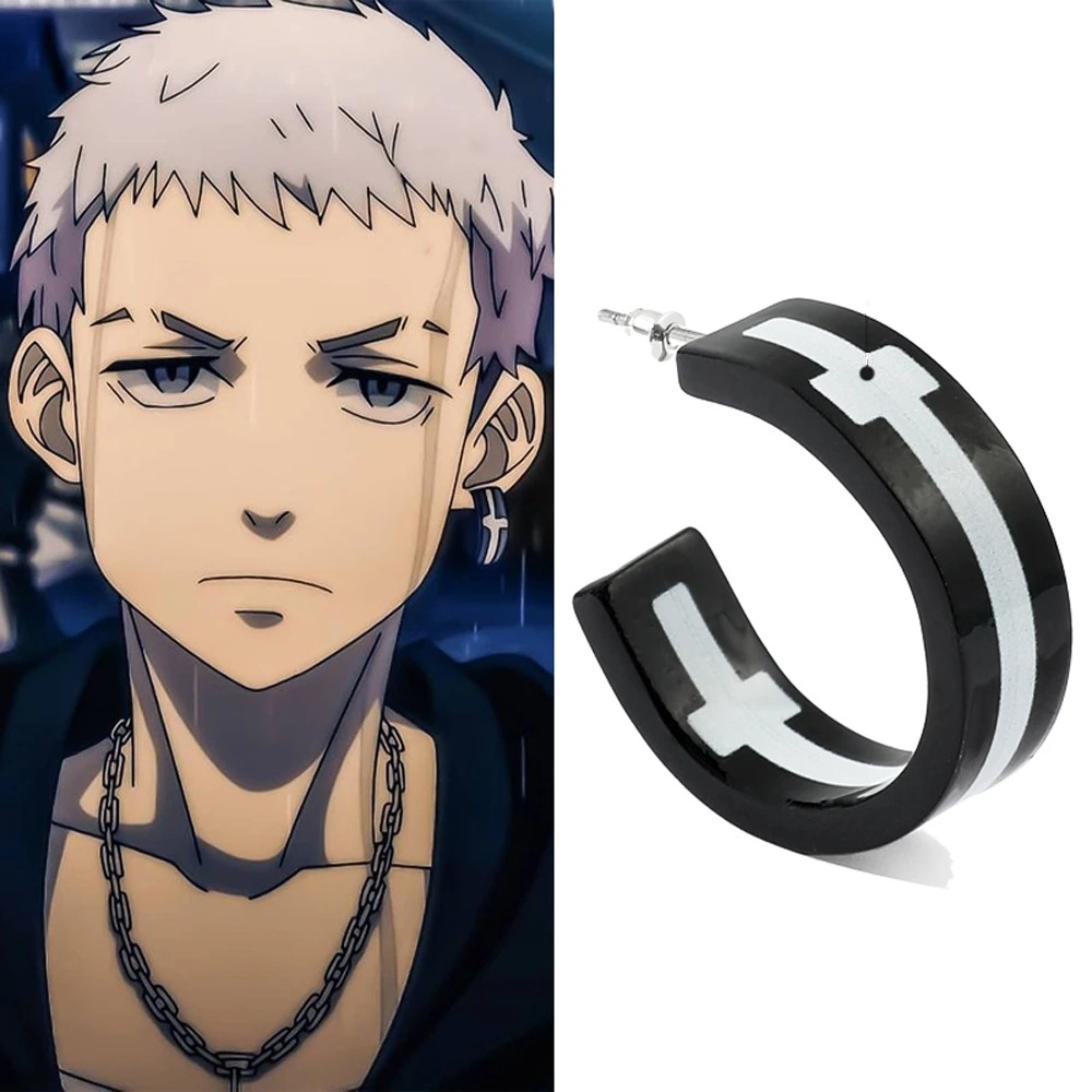 Anime earing Cosplay Earringsear clip Tokyo Revengers Genshin impact