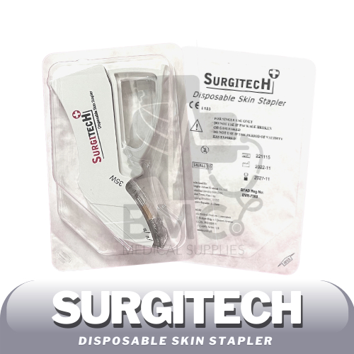 Sterile Disposable Skin Stapler / Surgical Stapler [Surgitech, Indoplas, Tudor] Shopee Philippines