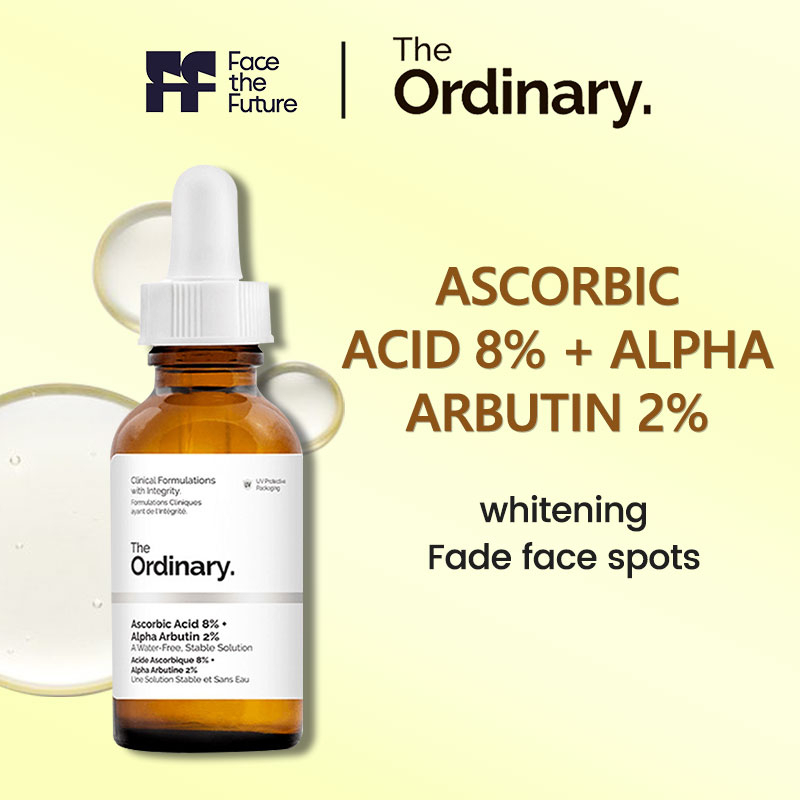 The Ordinary Ascorbic Acid 8 + Alpha Arbutin 2 Vitamin C Serum 30ml