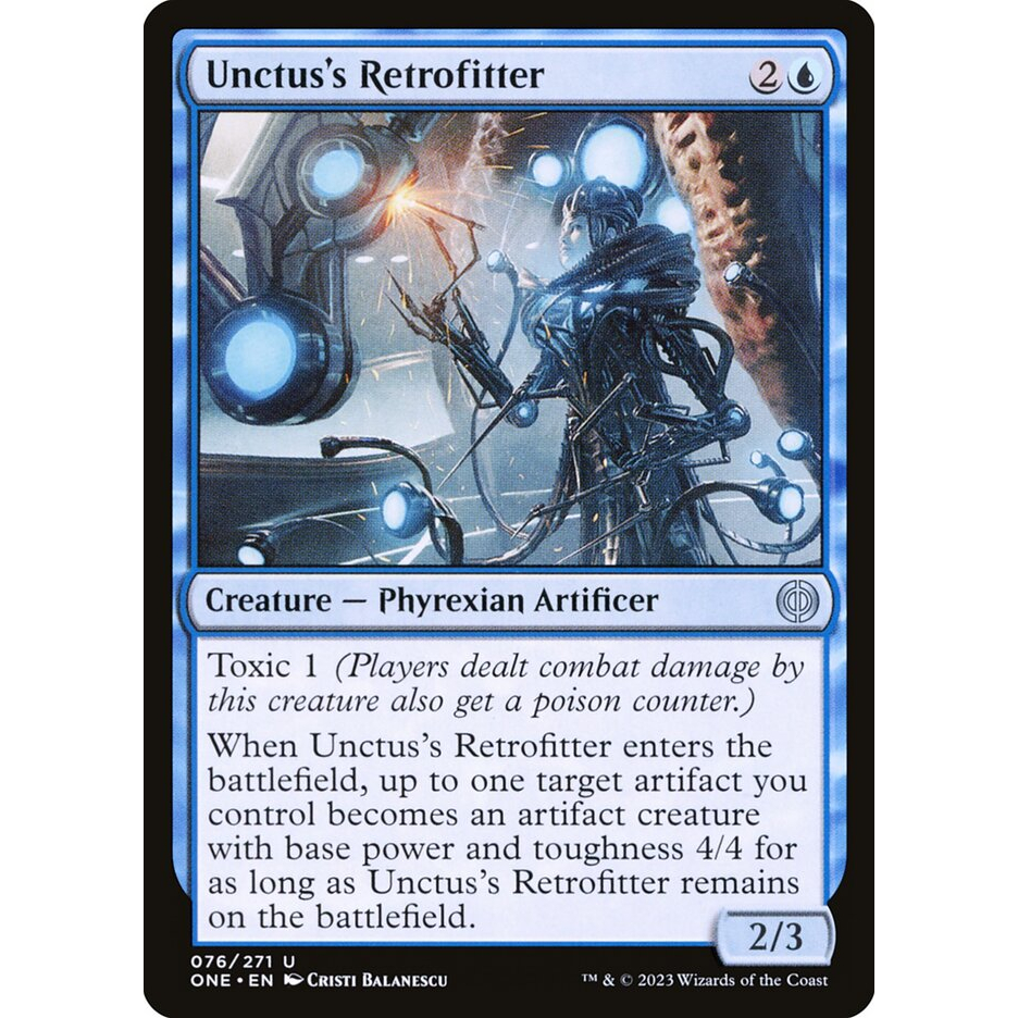 MTG Magic: The Gathering - Unctus's Retrofitter ONE | Shopee Philippines