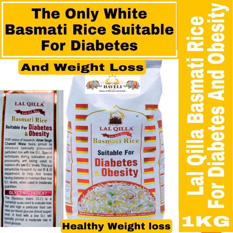 Lal Qilla 1kg Diabetes Basmati Rice For Obesity Shopee Philippines
