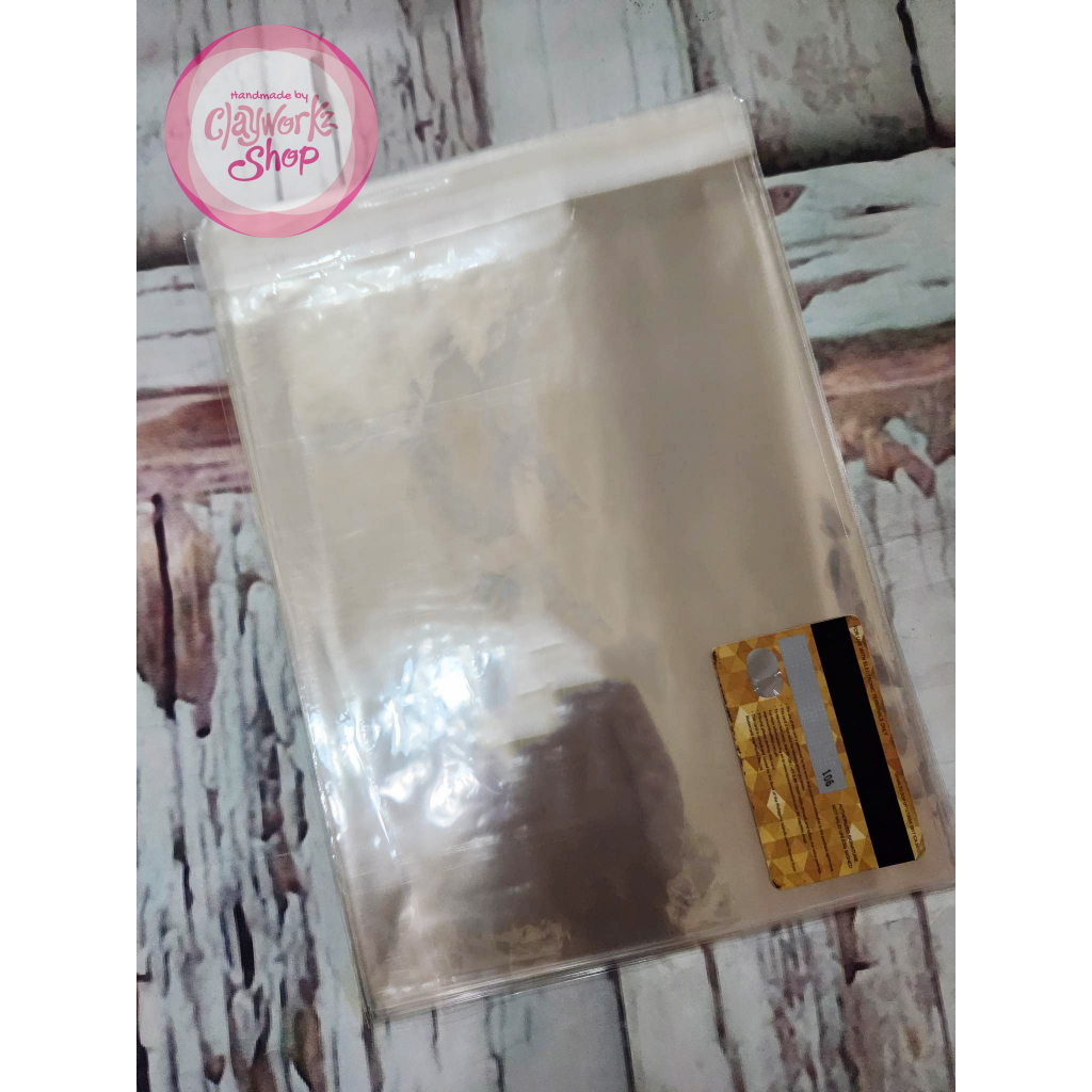 Big Size Clear Plastic OPP Packaging with Adhesive for Souvenirs ...