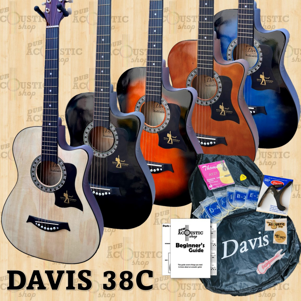 Davis JG38C Acoustic Guitar Shopee Philippines
