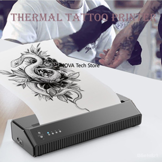 Wireless Thermal Tattoo Printer: Compact Stencil Maker for Line