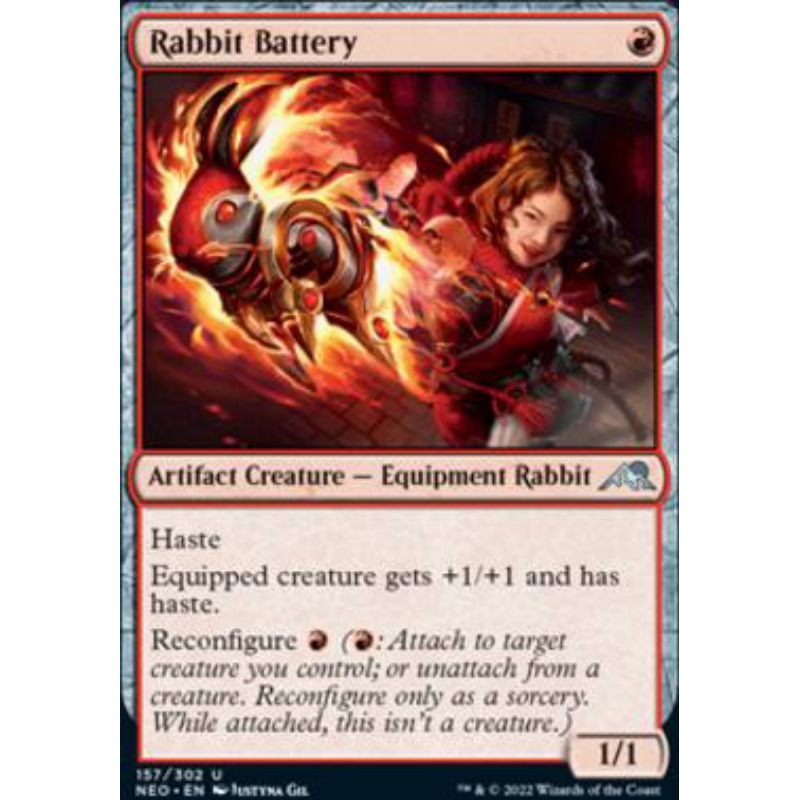 Rabbit Battery - NEO - Uncommon - MTG Cards (WotC) | Shopee Philippines