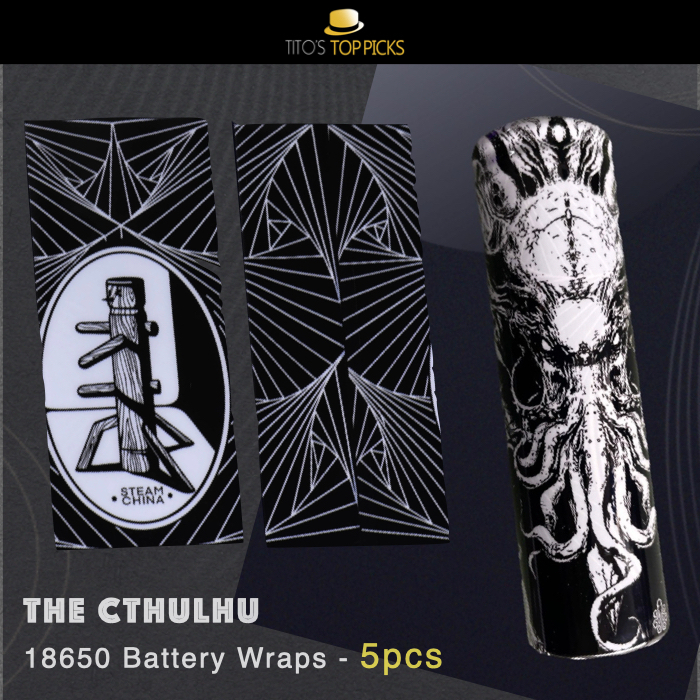 Official Cthulhu 18650 Battery Wraps - Pack of 5 pcs | Shopee Philippines