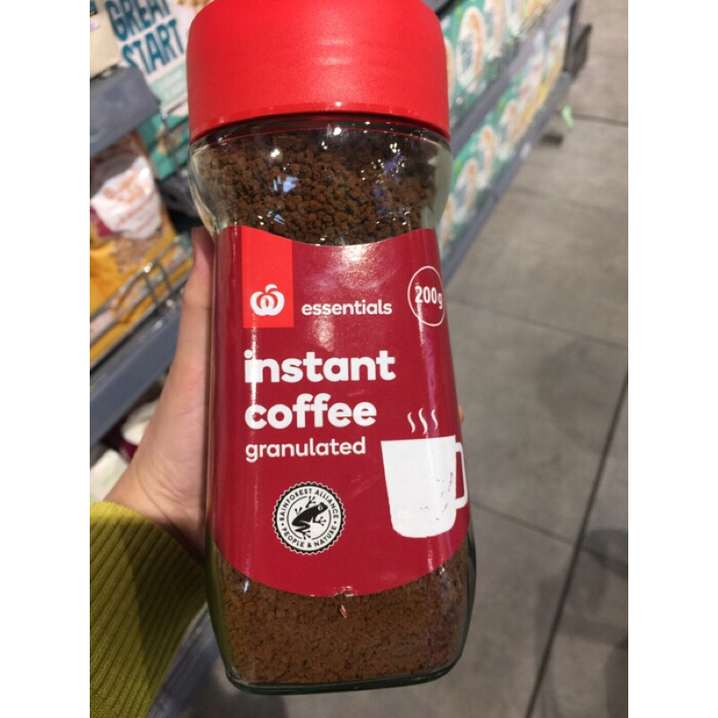 Woolworths Essentials Instant Coffee Granulated 200g Shopee Philippines