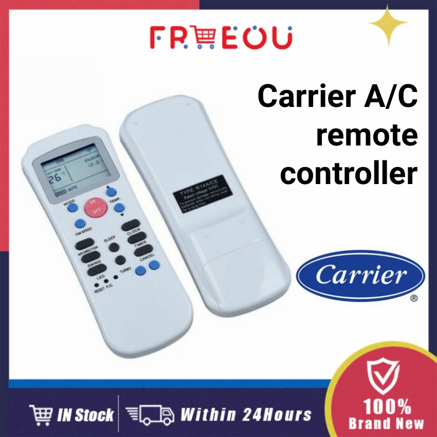 Carrier Aircon Remote For R14A R14A/CE R14/CE Carrier AC Air