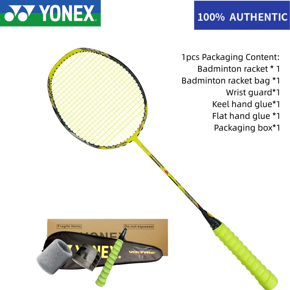 【Limited time discount】YONEX VTZFII Buy one get six free 4U Full Carbon Single Badminton Racket