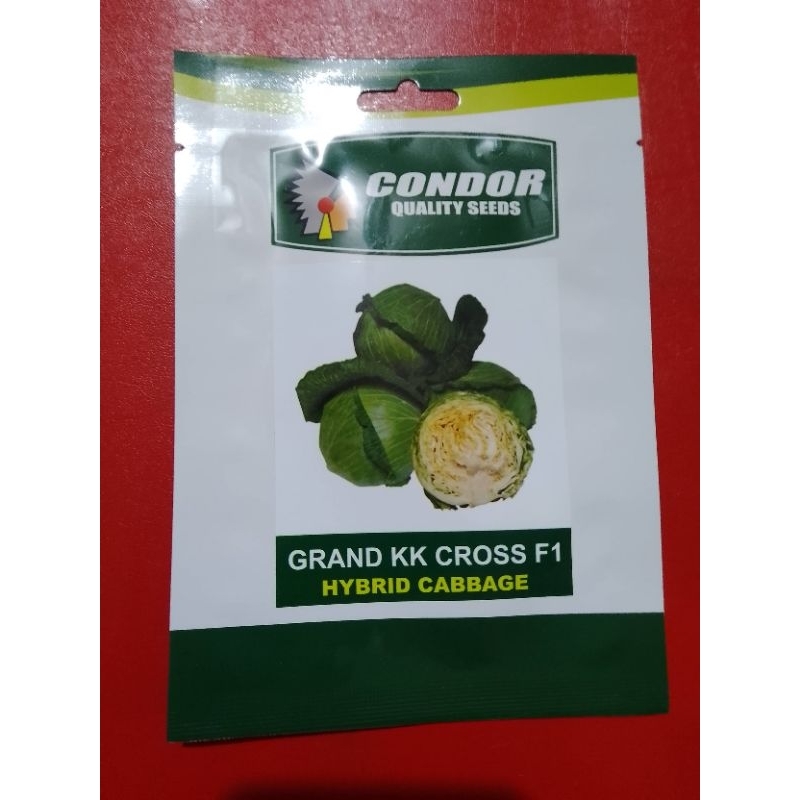 GRAND KK CROSS F1 HYBRID CABBAGE(1GRAMS)CONDOR SEEDS | Shopee Philippines