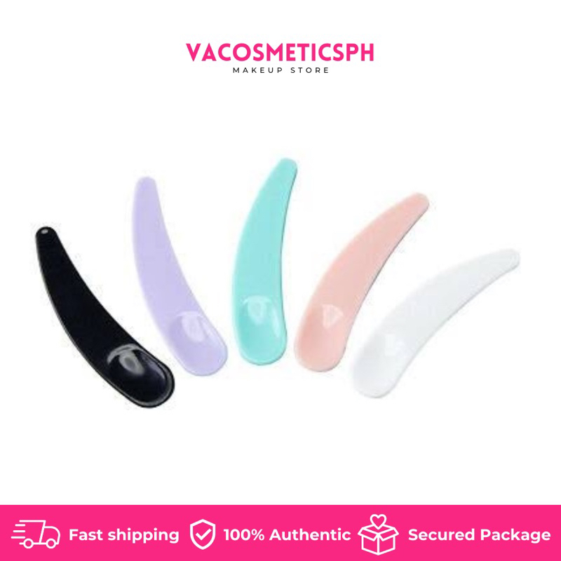 VA 4 PCS Assorted Mini Cosmetic Spatula Scoop Tool Plastic Mixing Spatula Shopee Philippines