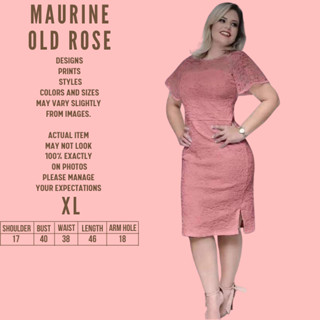 Old rose dress for clearance chubby