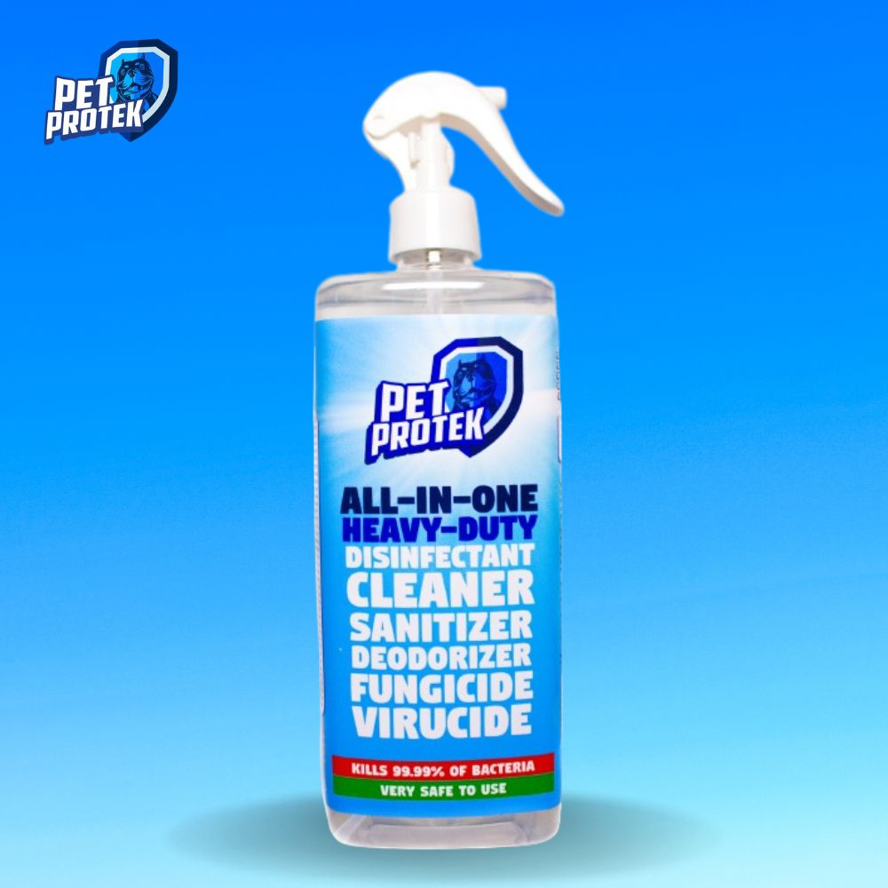 PET PROTEK ALL IN ONE DISINFECTANT SPRAY (1L) CLEANER SANITIZER