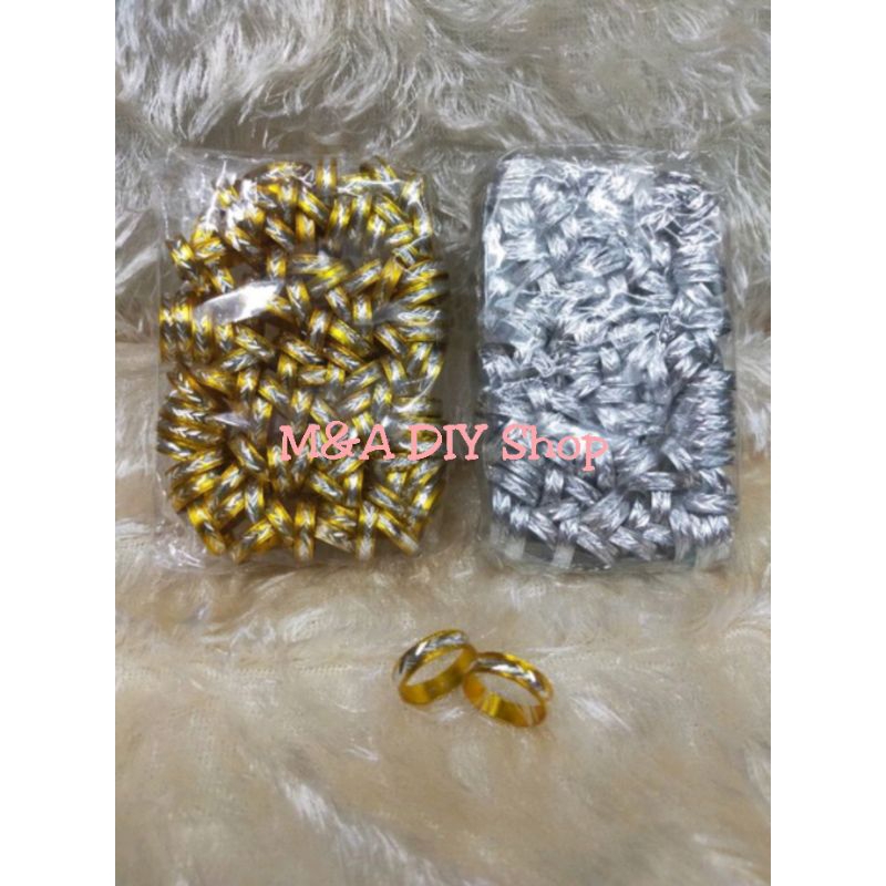 Wedding Ring for Diy Souvenir ( 100pcs ) | Shopee Philippines