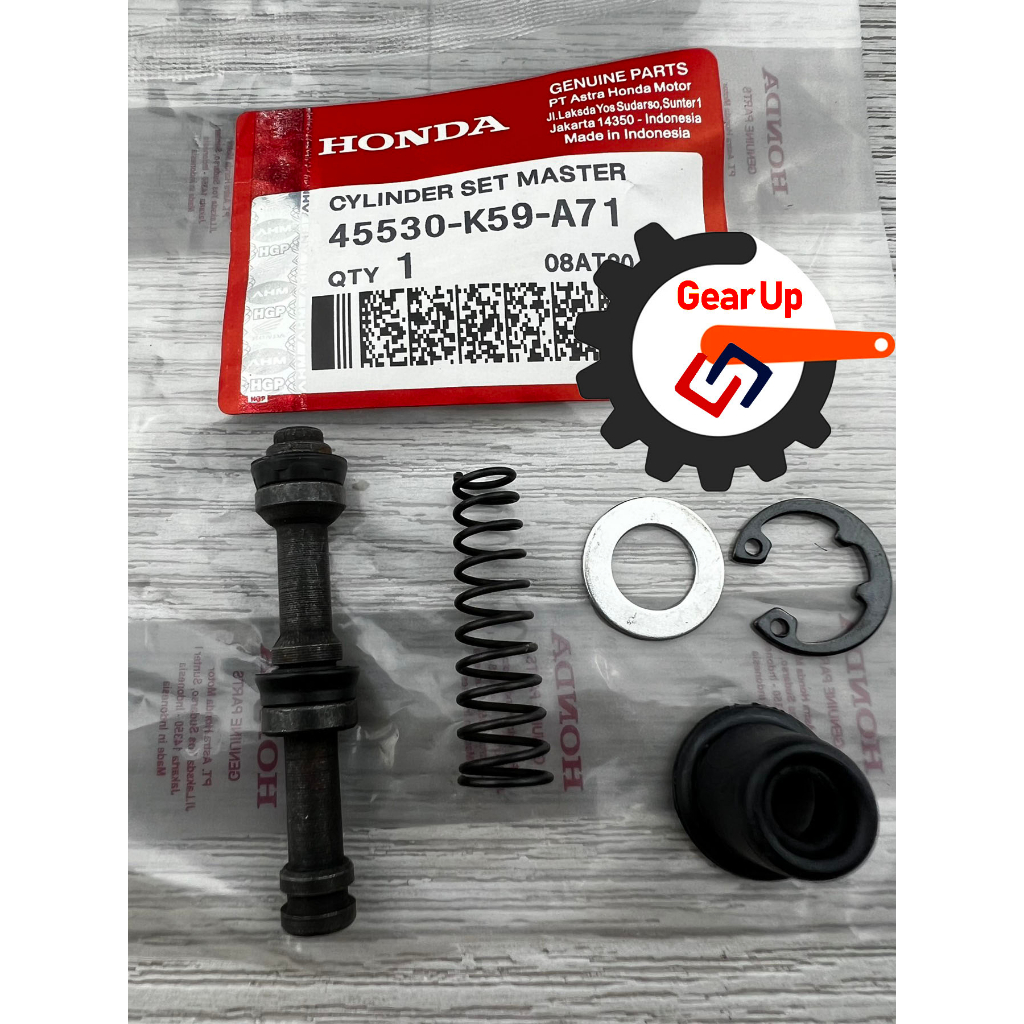 K59 Honda Cylinder Brake Master Repair Kit Click 125i v2 / 150i V2 Game ...