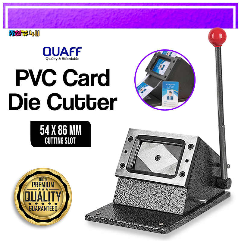Pvc Die Cutter 86x54mm Id Size Cut Shopee Philippines