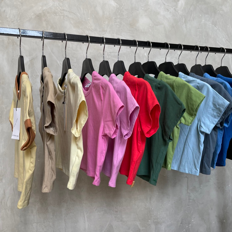 Cotton on Baby Tee Micro Crop Top (2) Authentic Overruns