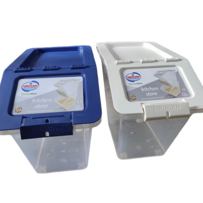 KITCHEN STORE/ RICE FOOD CONTAINER/CUCINA UNO 12 KG #1283 (OROCAN BRAND ...
