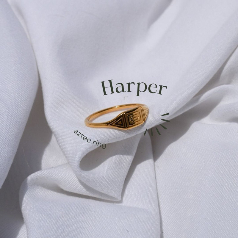 deliciaeph - Harper Aztec Ring | Shopee Philippines