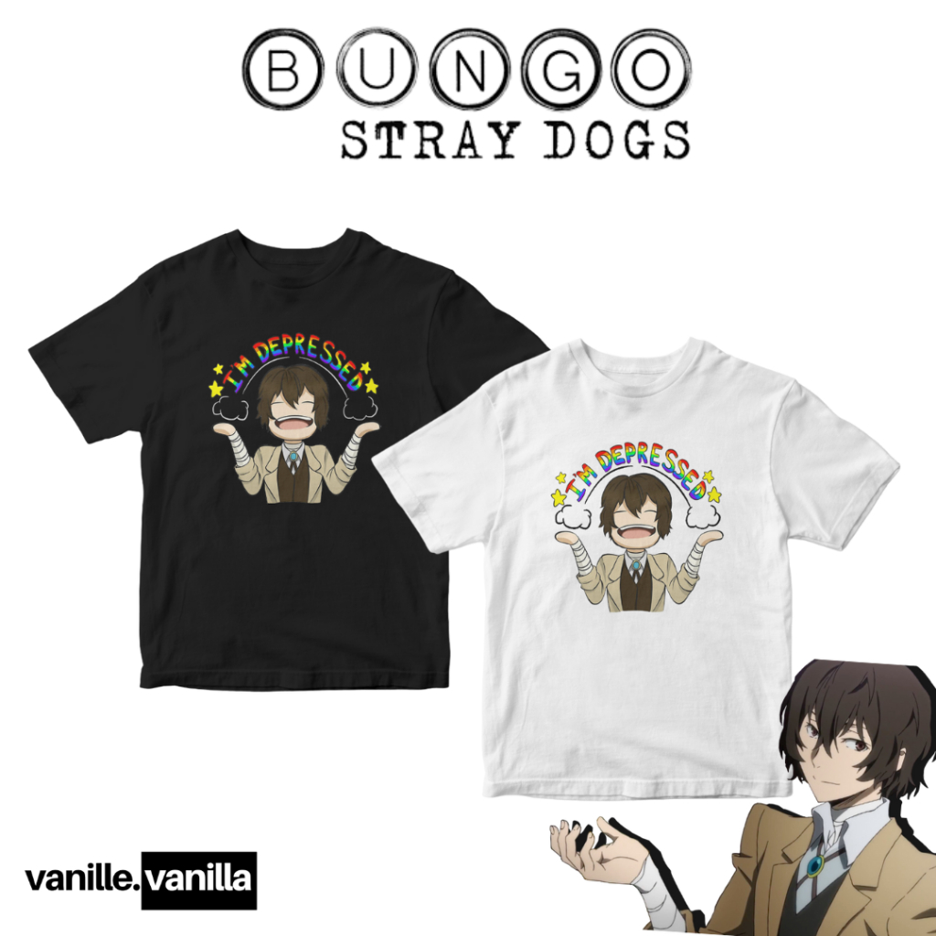 Anime Bungou Stray Dogs Shirt  Anime Tshirt Bungo Stray Dogs