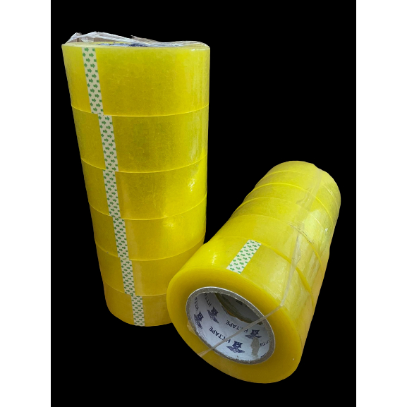 6 ROLLS PACKAGING TAPES 50M/100M/200M/300M BIG ROLLS ADHESIVE TAPES