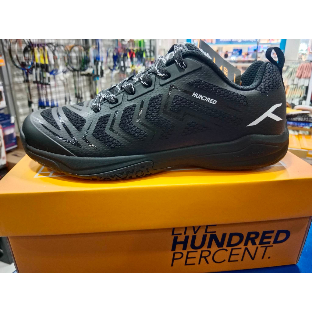HUNDRED BAEST BLACK ( BADMINTON SHOES ) | Shopee Philippines
