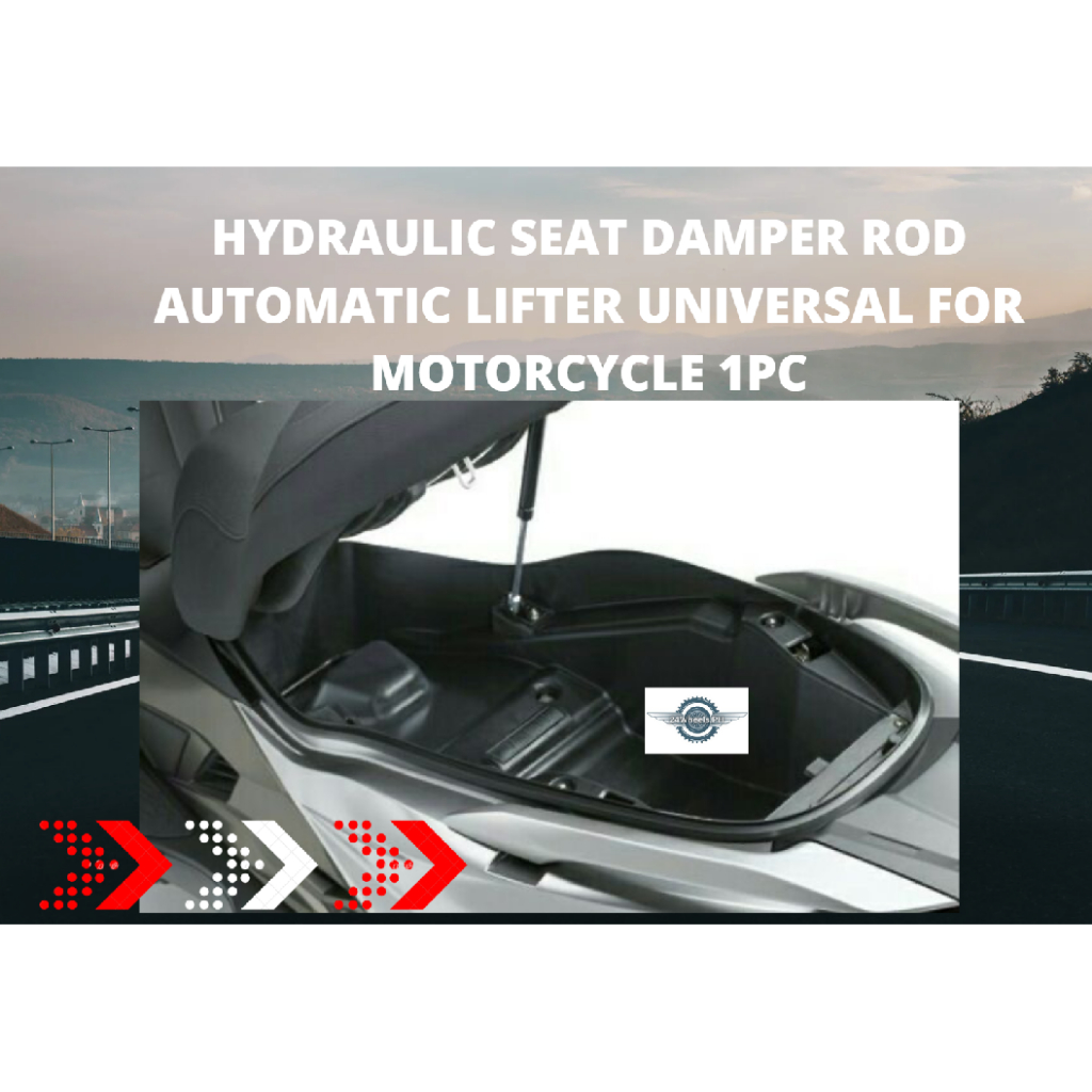 HYDRAULIC SEAT DAMPER ROD AUTOMATIC LIFTER UNIVERSAL FOR MOTORCYCLE