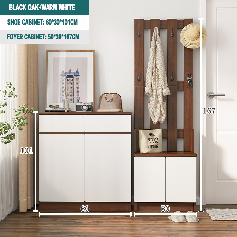 KARRY Shoe Clothes Rack 2 in 1 Sit Available Combination Organizer Storage Shopee