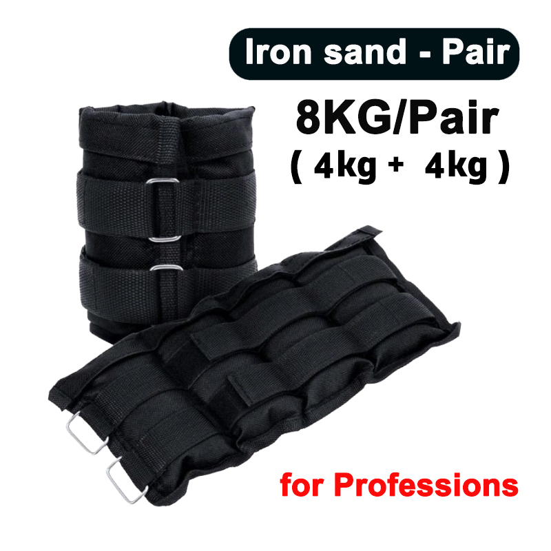 8KG 10KG Ankle weights Iron Sand Pair Professional Strength Training Weights for Ankle Shopee Philippines