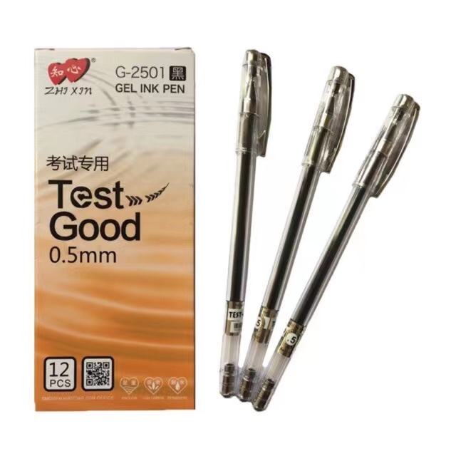 Test Good 0.5mm smooth gel ink pen G-2501 12pcs/box | Shopee Philippines