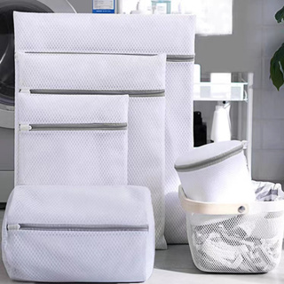 Mesh Laundry Bags Anti-Winding Honeycomb Wash Bag With