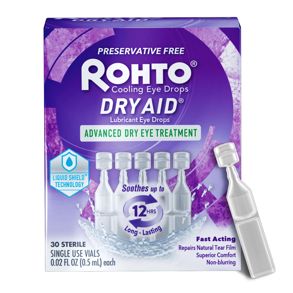 Rohto / Dry Aid Eye Drops / Preservative Free / Advanced Dry Eye