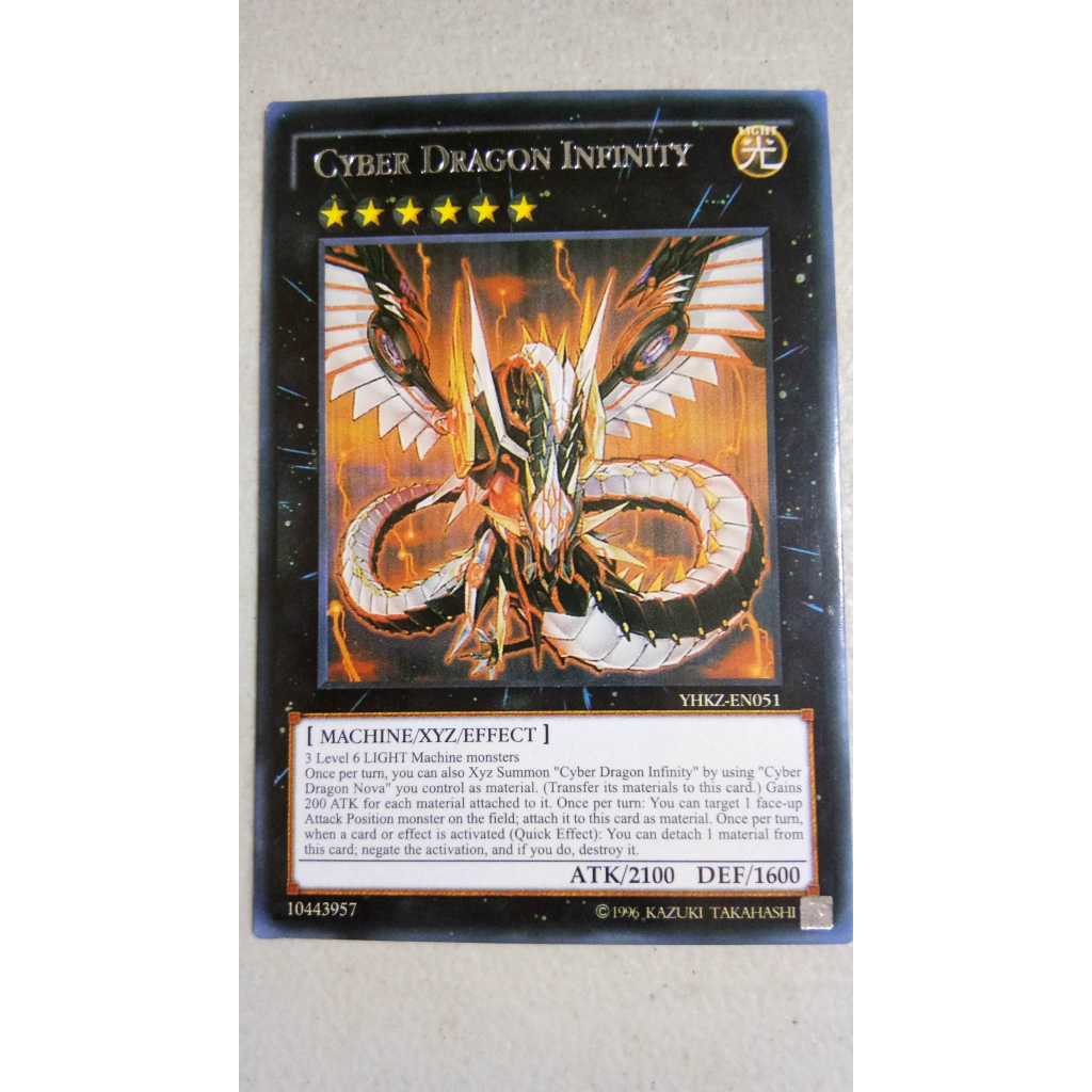 Cyber Dragon Infinity Yugioh [CLASS A] | Shopee Philippines