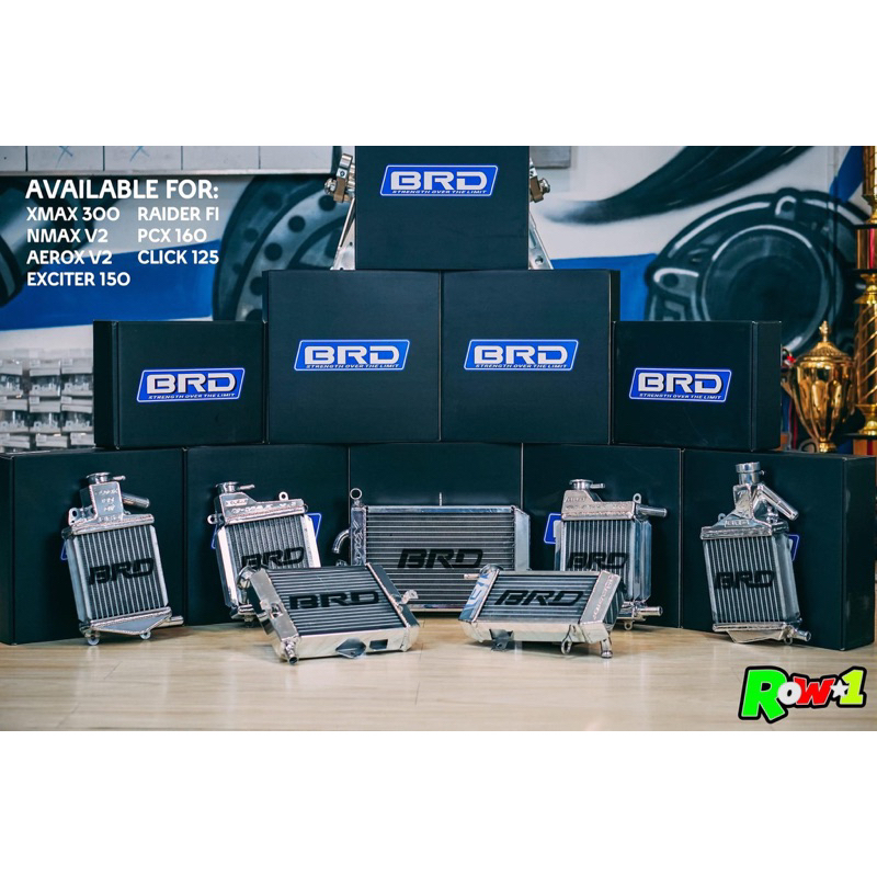 BRD RADIATORS XMAX/NMAX/AEROX/SNIPER150/CLICK/RAIDER Fi | Shopee ...