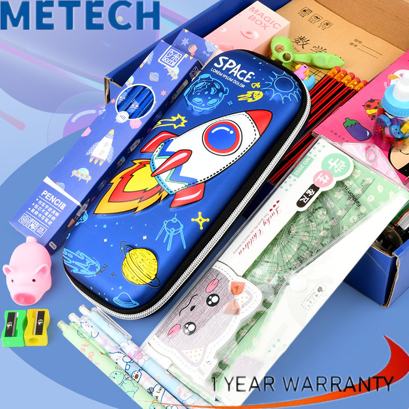 METECH 21pcs kids Pencil case set Stationery Set School Supplies