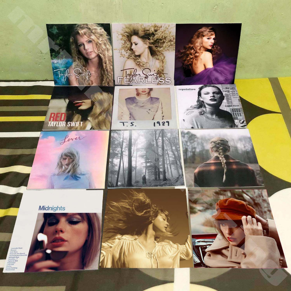 Taylor Swift Single/TV/Album Covers [Vinyl-Style UV Print Sintra Board ...