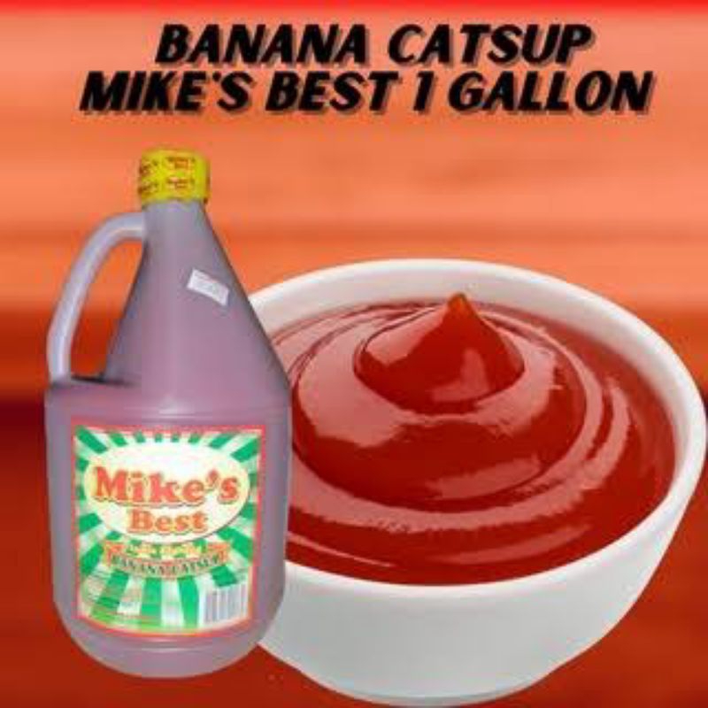MIKE'S BEST BANANA KETCHUP 1 GALLON Shopee Philippines