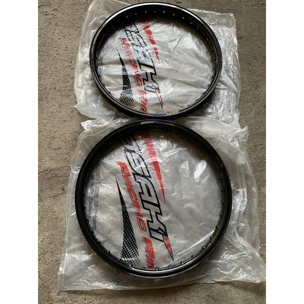 MOTORCYLE OSAKI RIM SET BLACK 1.4X17 | Shopee Philippines