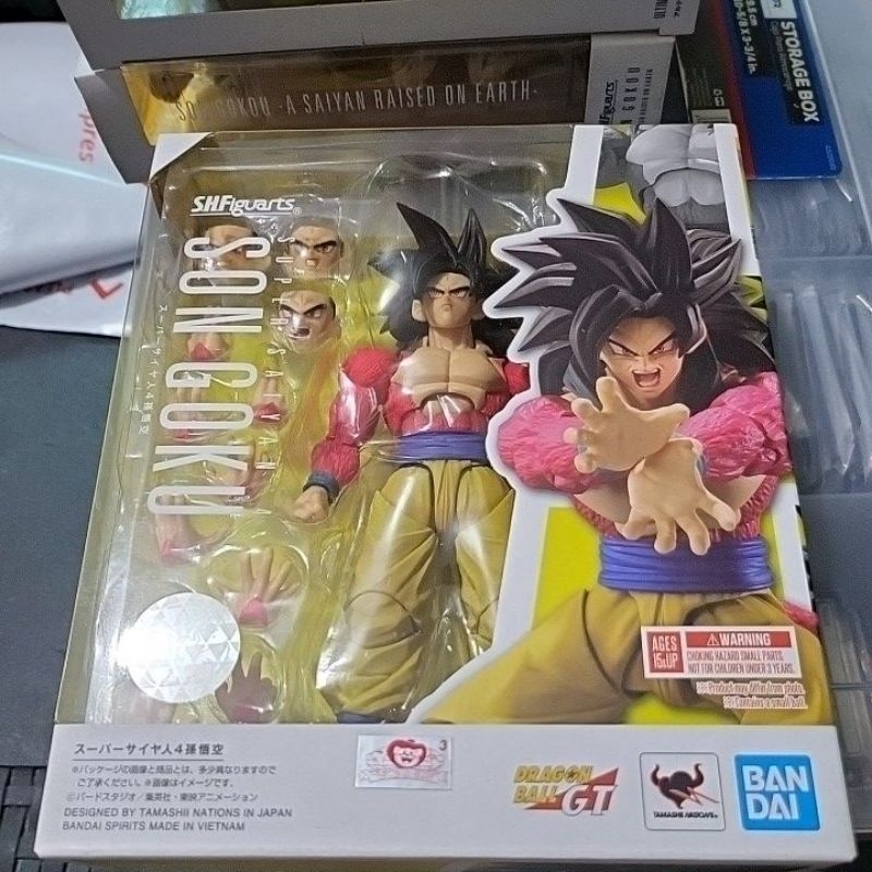 Son Goku Super Saiyan 4 Dragon Ball GT Bandai Action Figure | Shopee ...