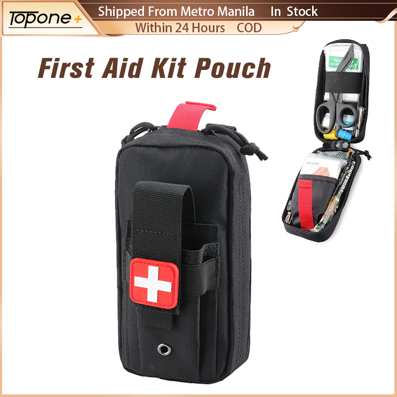 Tactical EDC Pouch Outdoor First Aid Kit Bag Medical EMT Pouch IFAK Bag ...