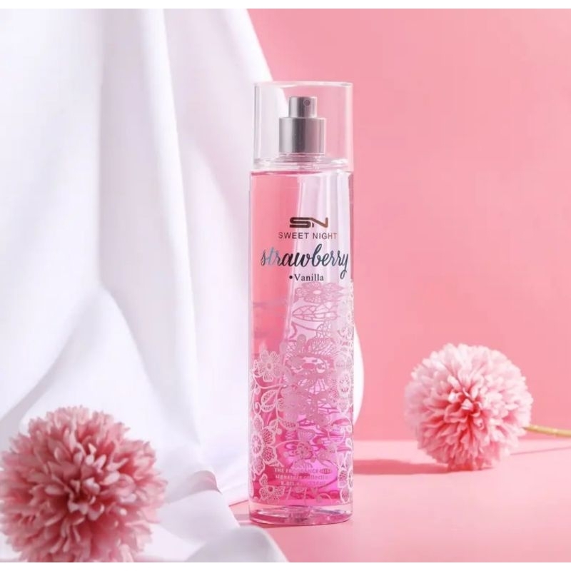 Sweet Night Signature Strawberry & Vanilla Perfume 236ml | Shopee ...