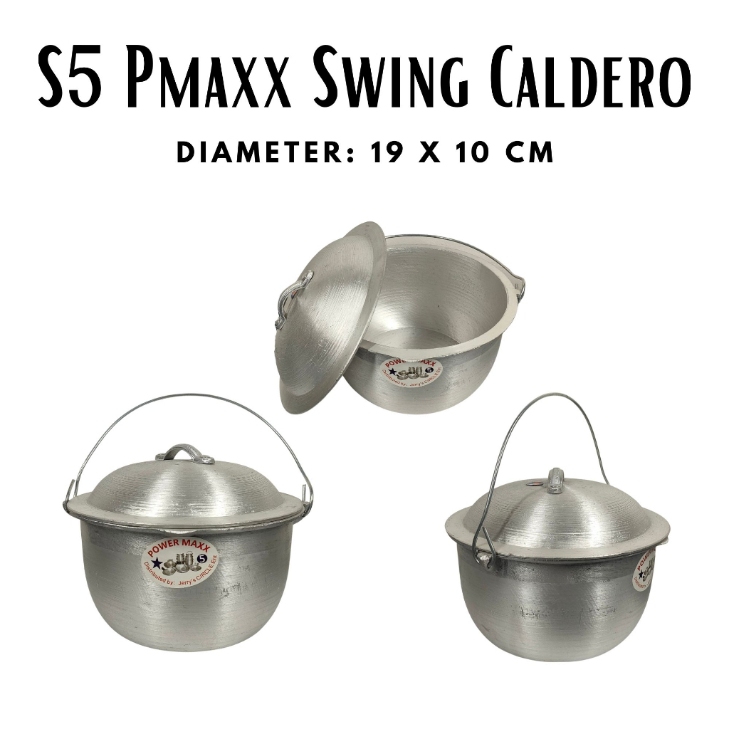 (NEW) S5 PMAXX SWING CALDERO/ DOUBLE HANDLE CASSEROLE/ COOKWARE CALDERO ...