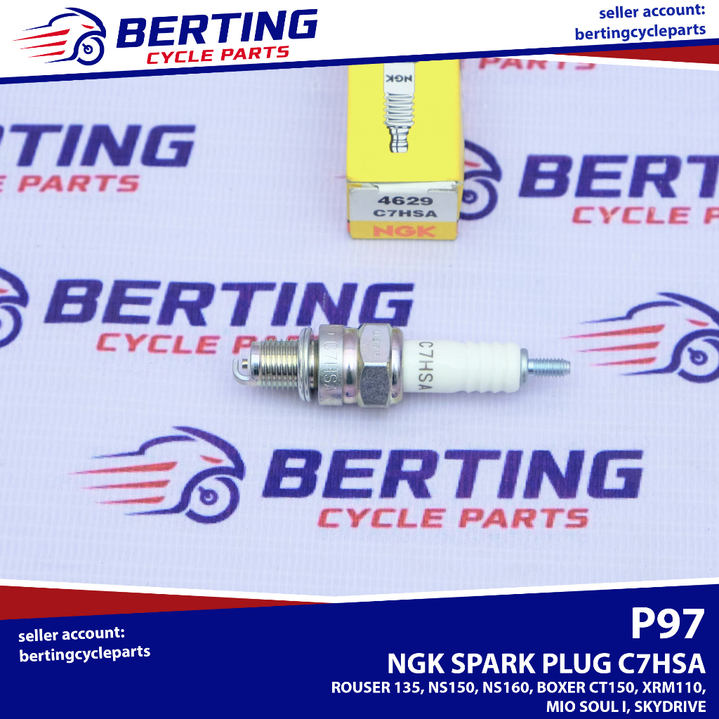 NGK SPARK PLUG C7HSA CR7HGP Genuine Rouser 135 NS150 NS160 Boxer CT150