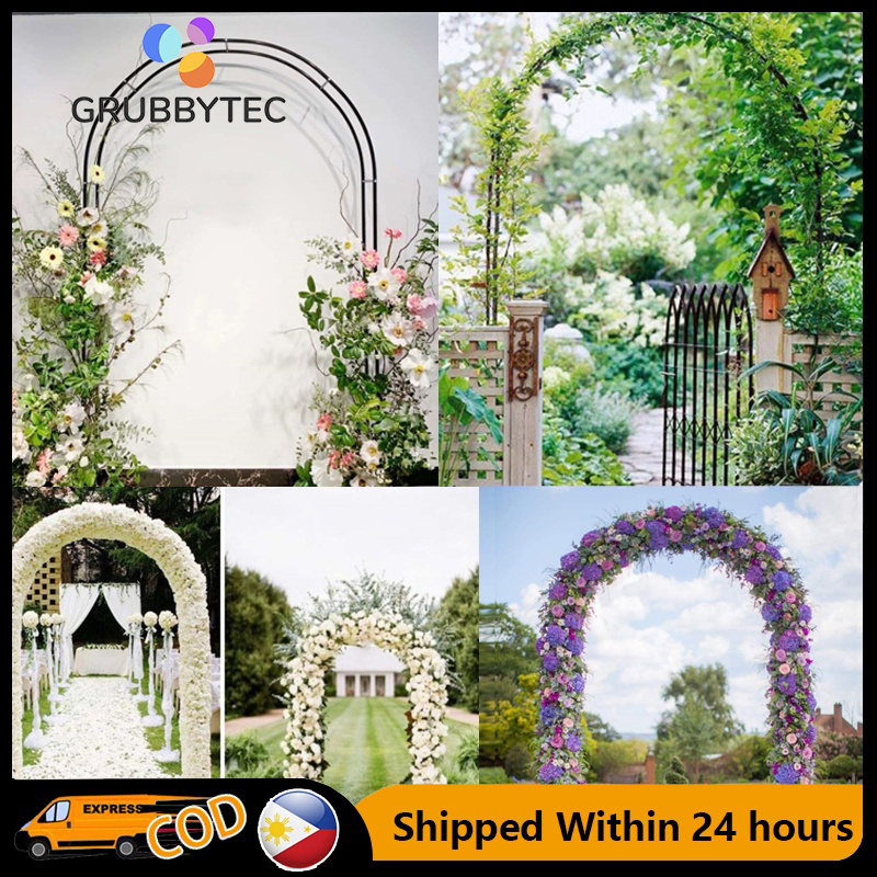 Garden Rack Trellis for Climbing Plants Outdoor Weddings Arch Metal ...